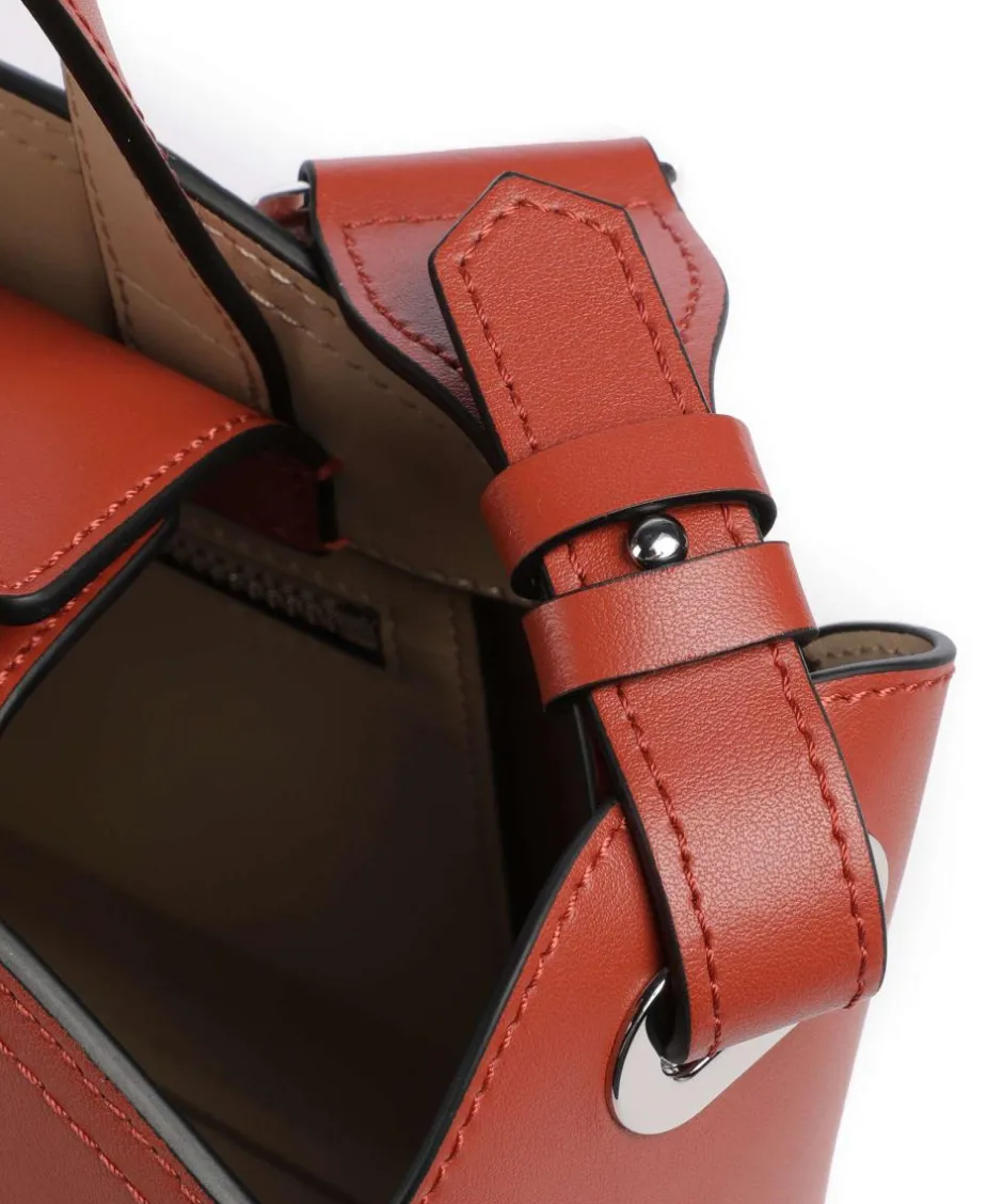 Karl Lagerfeld Handbags|Crossbody Bags-K/Circle Small Handbag fine grain cow leather