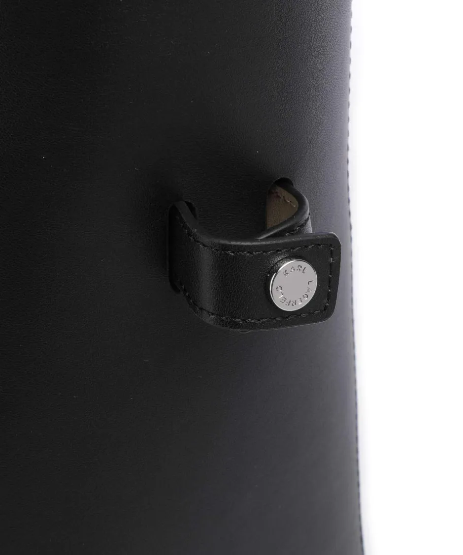 Karl Lagerfeld Tote Bags-K/Circle Tote bag 15″ fine grain cow leather