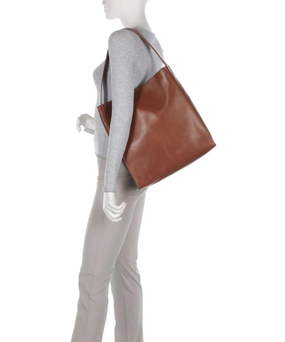 Markberg Shoulder Bags|Hobo Bags-Keira Hobo bag fine grain cow leather