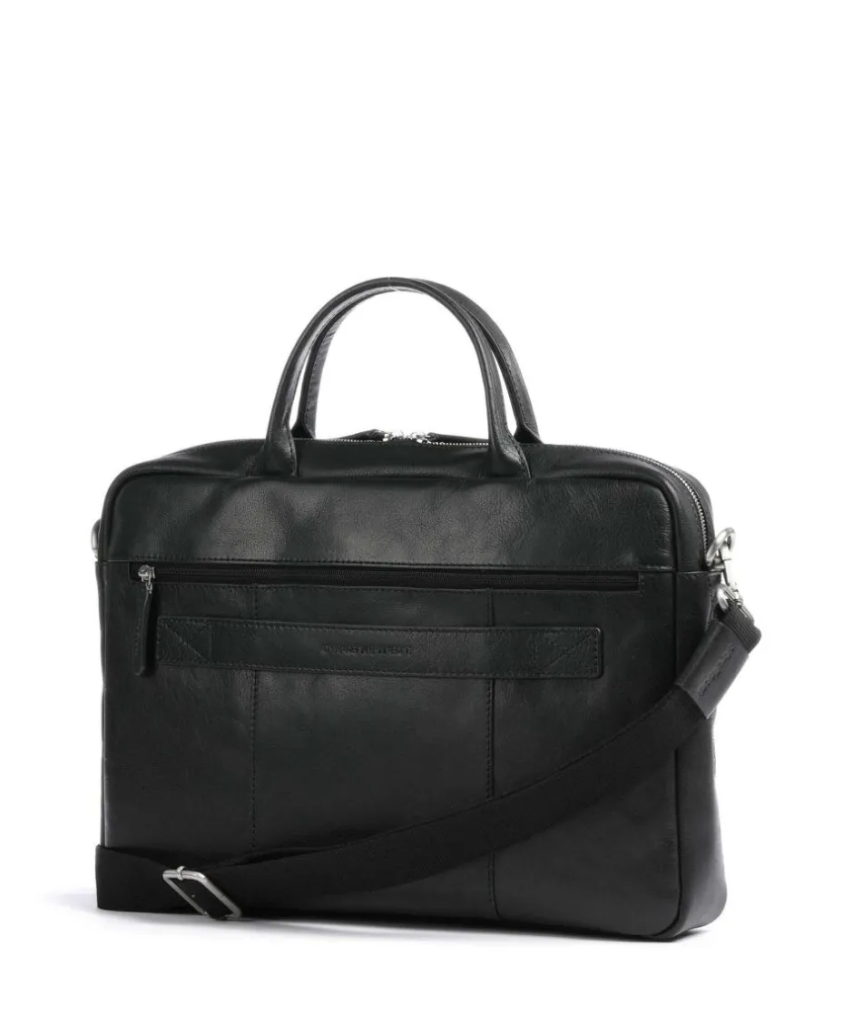 Strellson Business- & Laptop Bags-Kenley Charles Briefcase 15″ buffalo leather