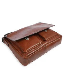 Strellson Business- & Laptop Bags-Kenley Jeremy Briefcase 15″ buffalo leather