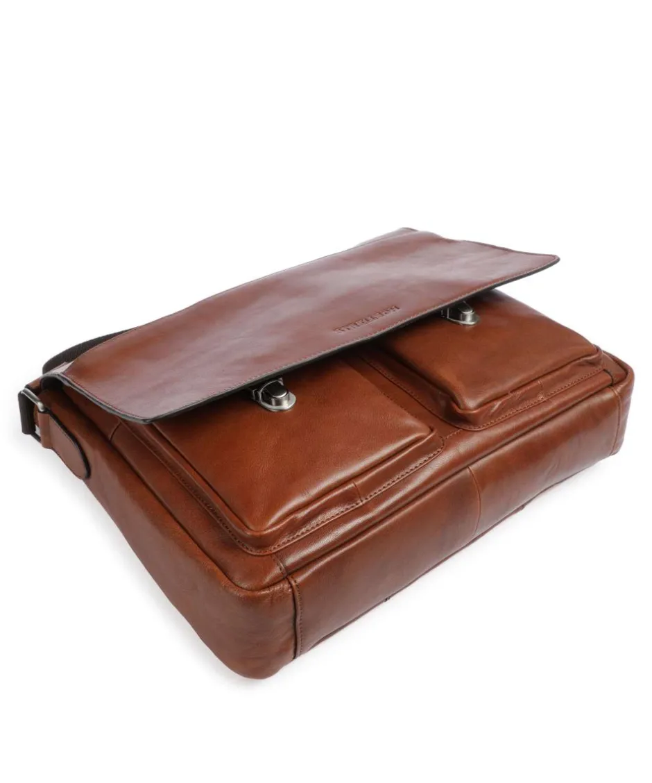 Strellson Business- & Laptop Bags-Kenley Jeremy Briefcase 15″ buffalo leather