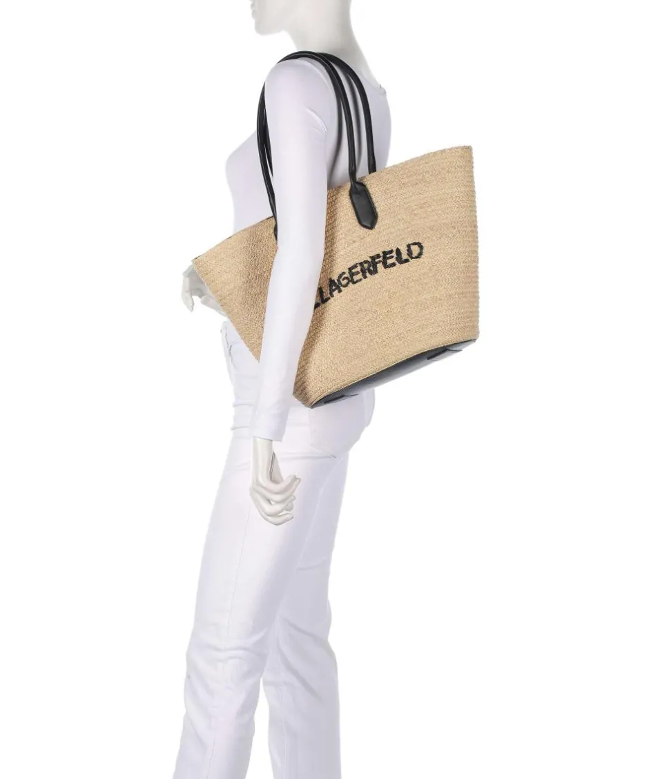 Karl Lagerfeld Tote Bags-K/Essential Large Tote bag bast