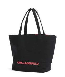 Karl Lagerfeld Tote Bags-K/Hearts Tote bag canvas