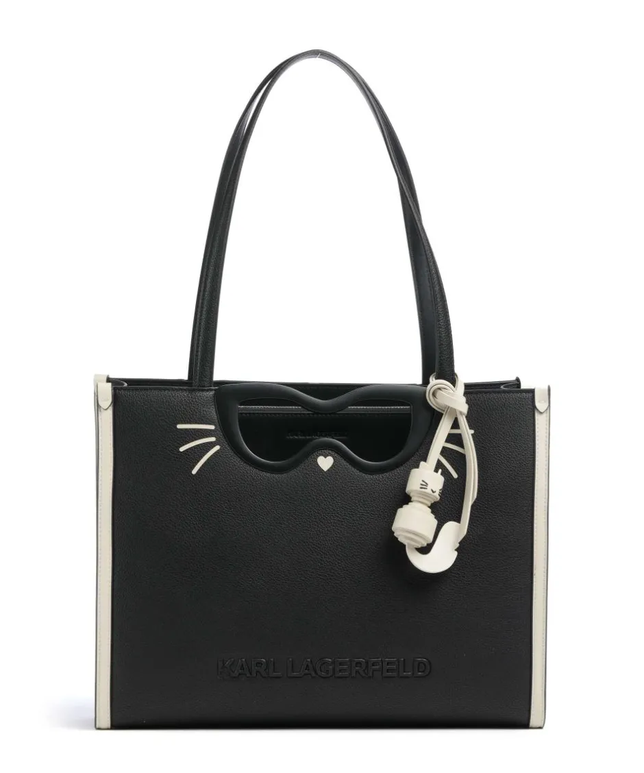 Karl Lagerfeld Tote Bags-K/Ikon Choupette Tote bag imitation leather