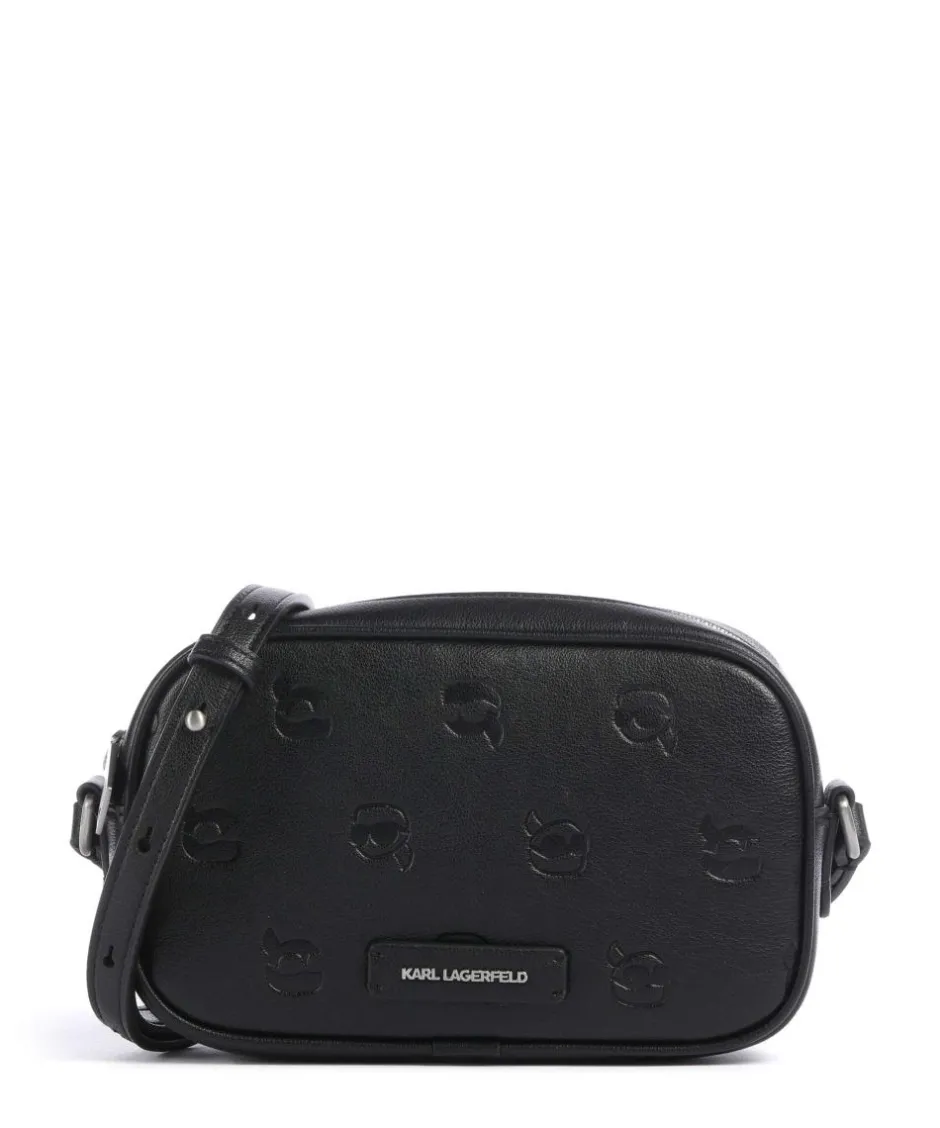 Karl Lagerfeld Crossbody Bags-K/Ikon Monogram Crossbody bag imitation leather