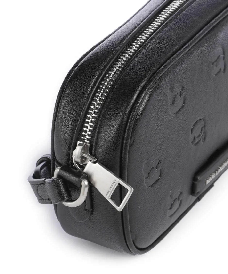 Karl Lagerfeld Crossbody Bags-K/Ikon Monogram Crossbody bag imitation leather