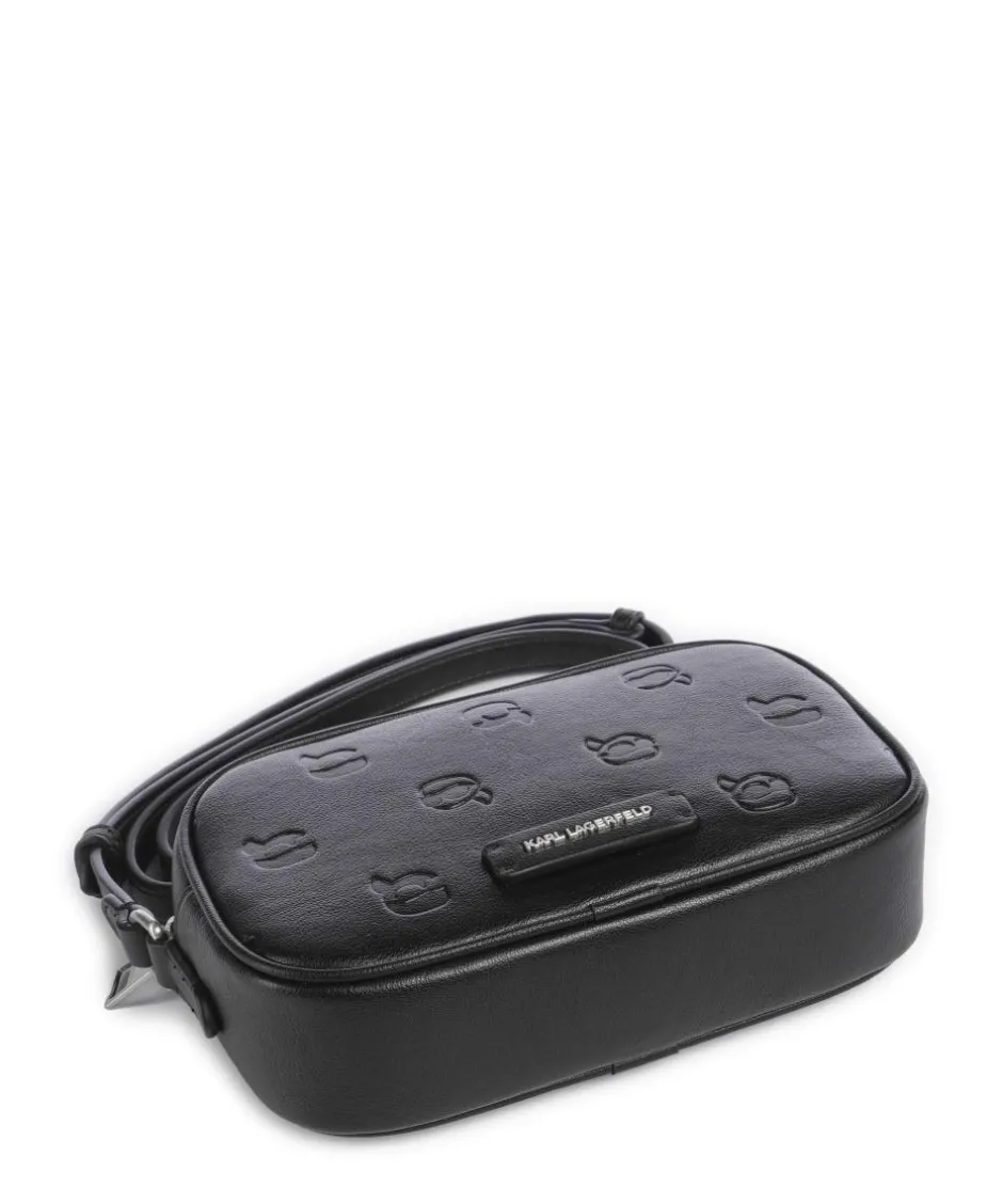 Karl Lagerfeld Crossbody Bags-K/Ikon Monogram Crossbody bag imitation leather