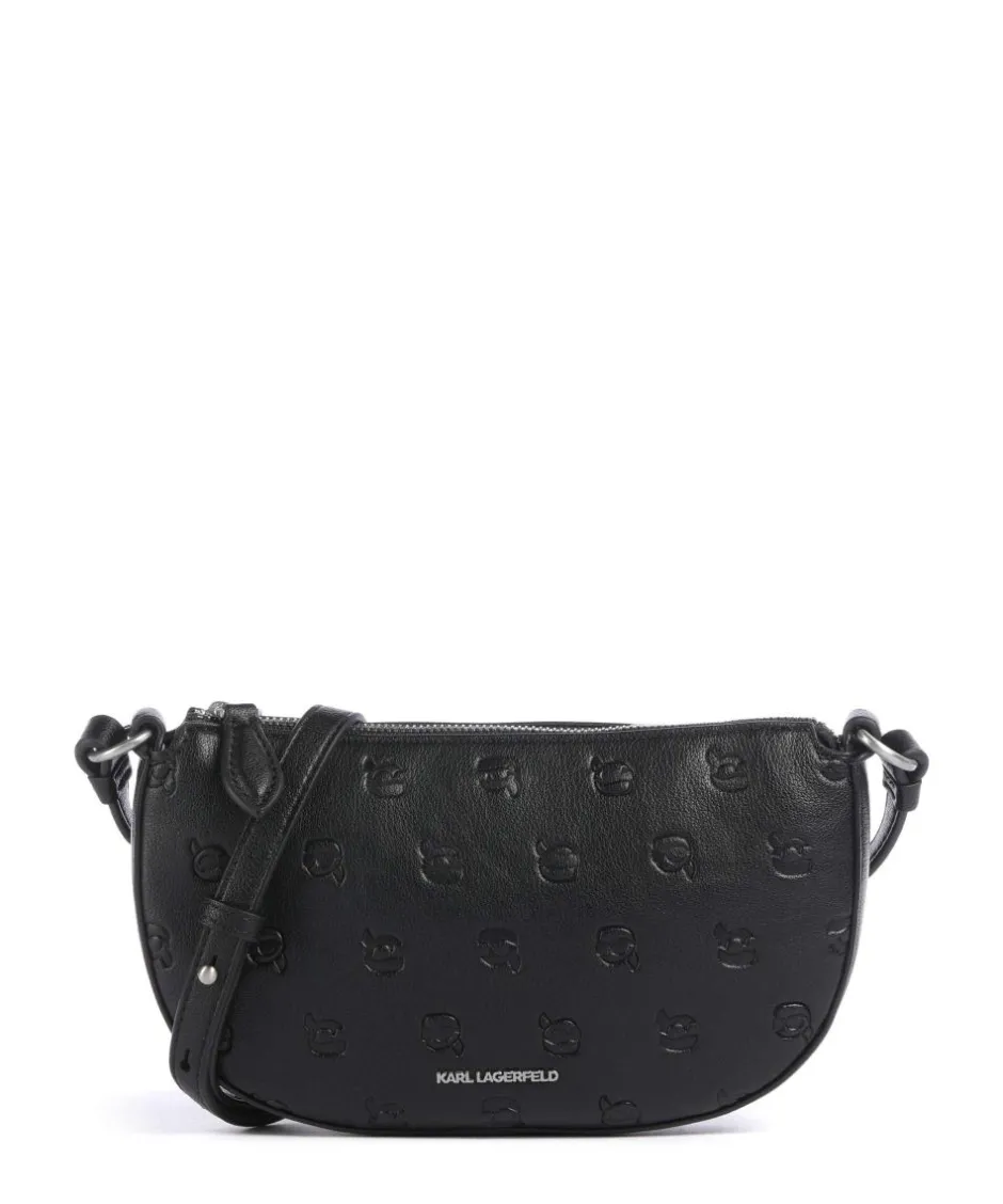 Karl Lagerfeld Crossbody Bags-K/Ikon Monogram Crossbody bag imitation leather