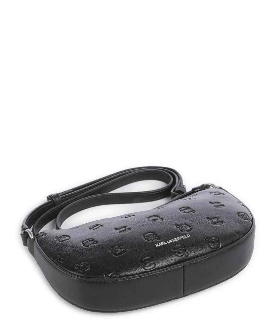 Karl Lagerfeld Crossbody Bags-K/Ikon Monogram Crossbody bag imitation leather