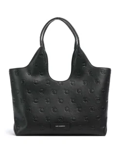 Karl Lagerfeld Tote Bags-K/Ikon Monogram Medium Tote bag imitation leather