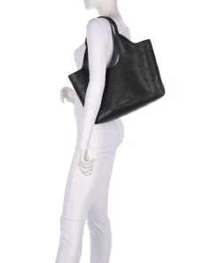 Karl Lagerfeld Tote Bags-K/Ikon Monogram Medium Tote bag imitation leather