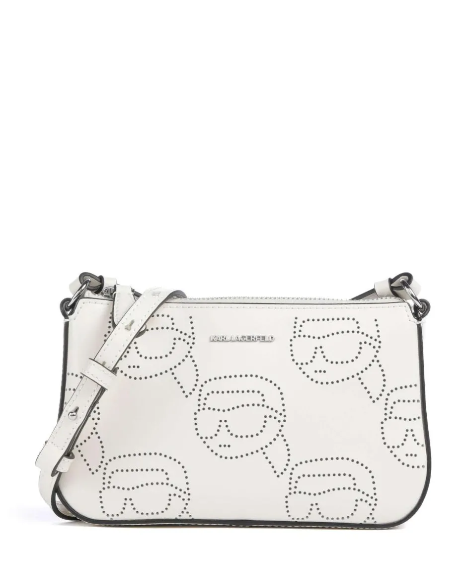 Karl Lagerfeld Crossbody Bags-K/Ikonik Crossbody bag fine grain cow leather