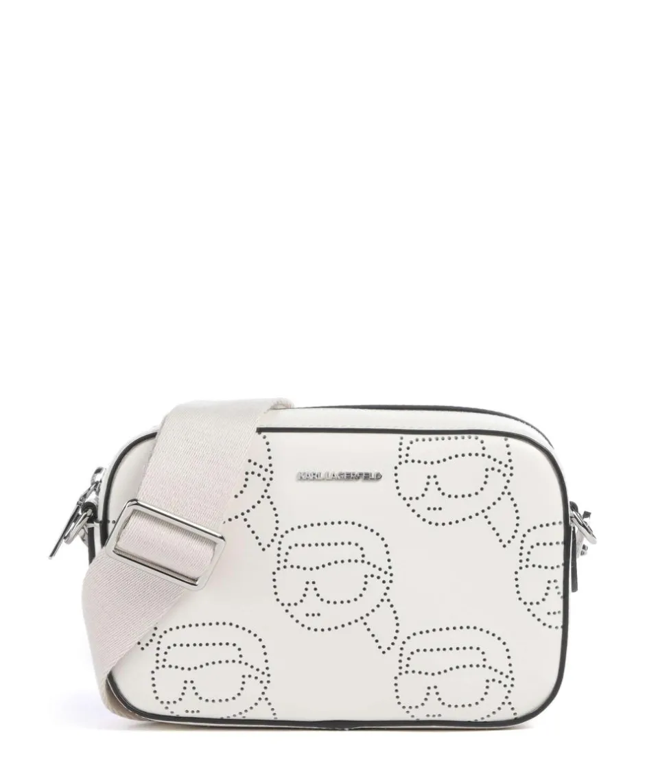 Karl Lagerfeld Crossbody Bags-K/Ikonik Crossbody bag fine grain cow leather