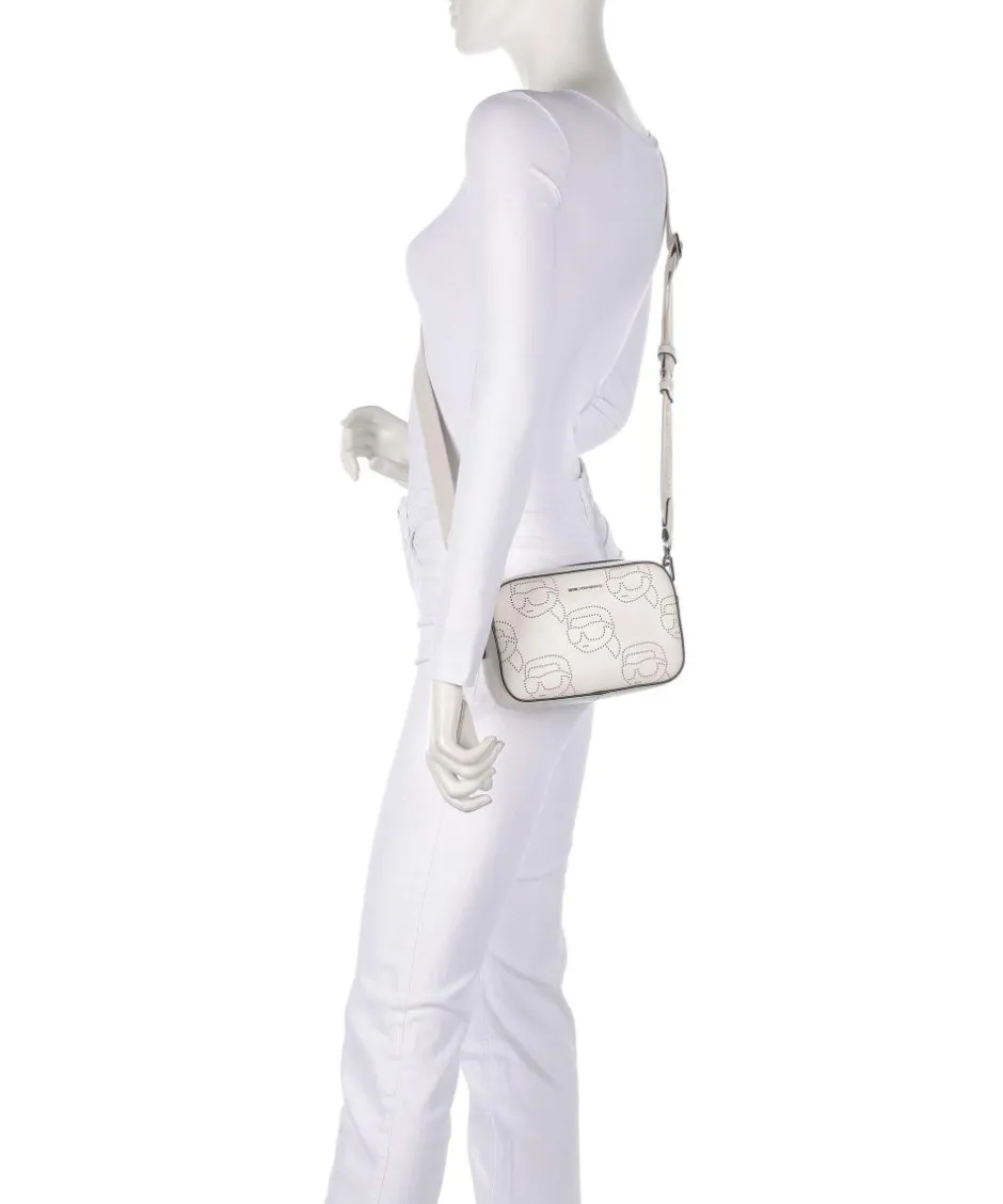 Karl Lagerfeld Crossbody Bags-K/Ikonik Crossbody bag fine grain cow leather