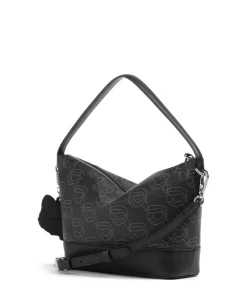 Karl Lagerfeld Shoulder Bags|Hobo Bags-K/Ikonik Mono Hobo bag imitation leather