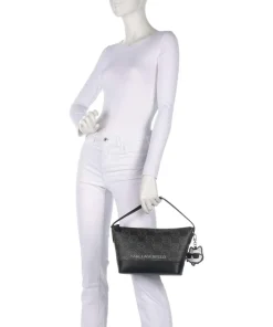 Karl Lagerfeld Shoulder Bags|Hobo Bags-K/Ikonik Mono Hobo bag imitation leather