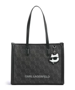 Karl Lagerfeld Tote Bags-K/Ikonik Mono Tote bag imitation leather