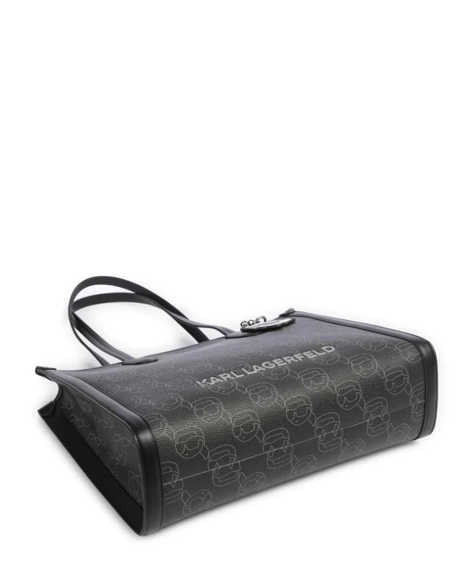 Karl Lagerfeld Tote Bags-K/Ikonik Mono Tote bag imitation leather