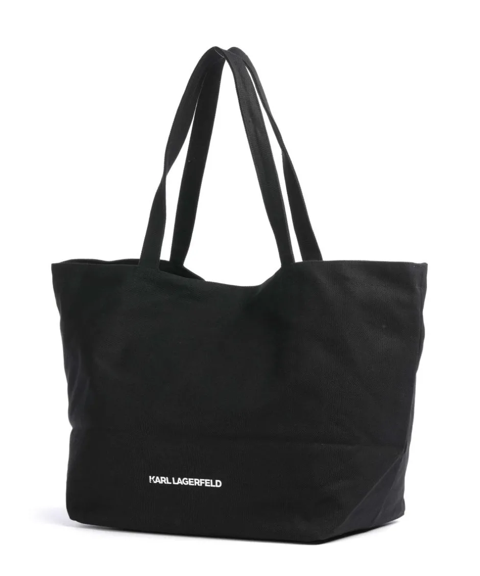 Karl Lagerfeld Tote Bags-K/Ikonik Tote bag canvas