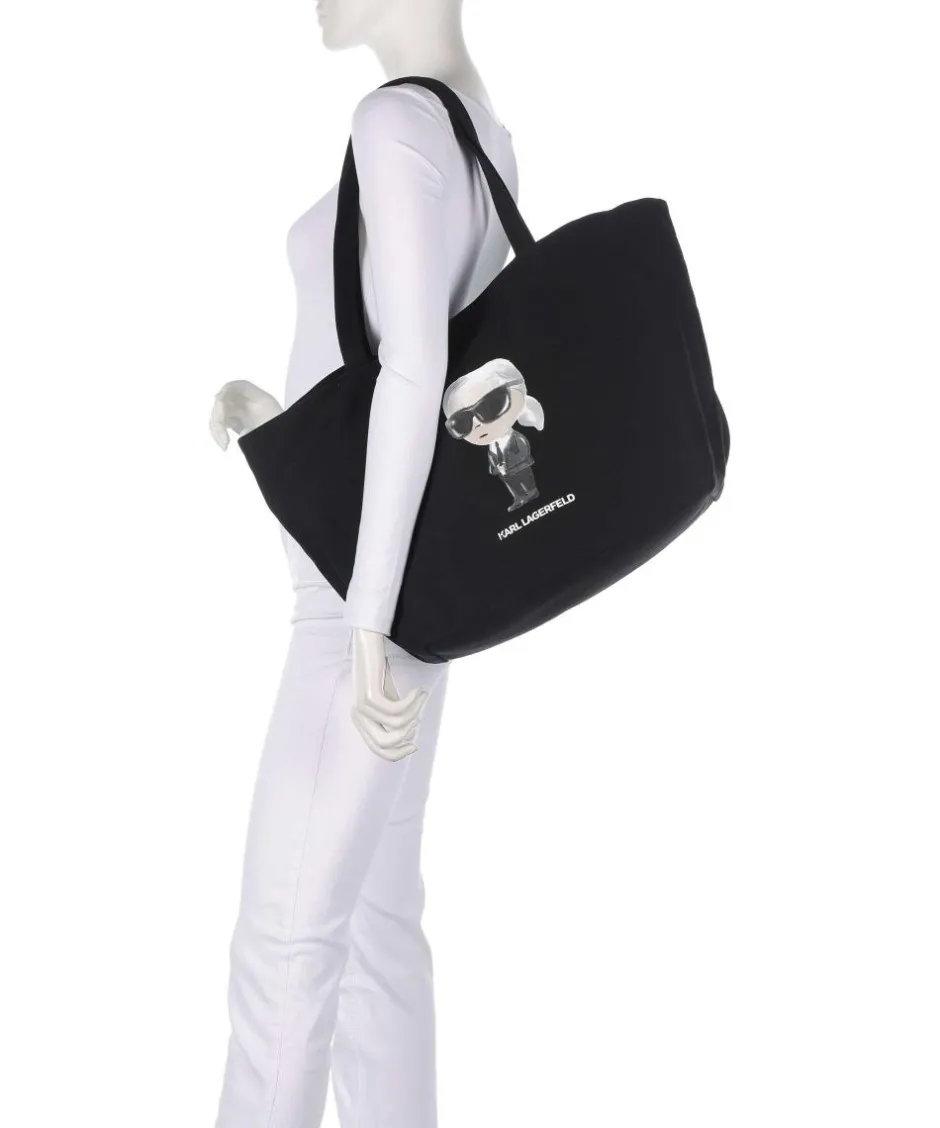 Karl Lagerfeld Tote Bags-K/Ikonik Tote bag canvas