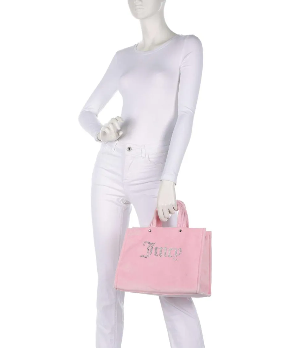 Juicy Couture Tote Bags|Handbags-Kimberly M Handbag velvet fabric