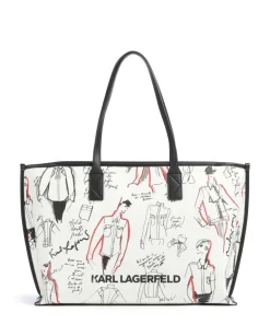 Karl Lagerfeld Tote Bags-K/Karl Tote bag 14″ imitation leather