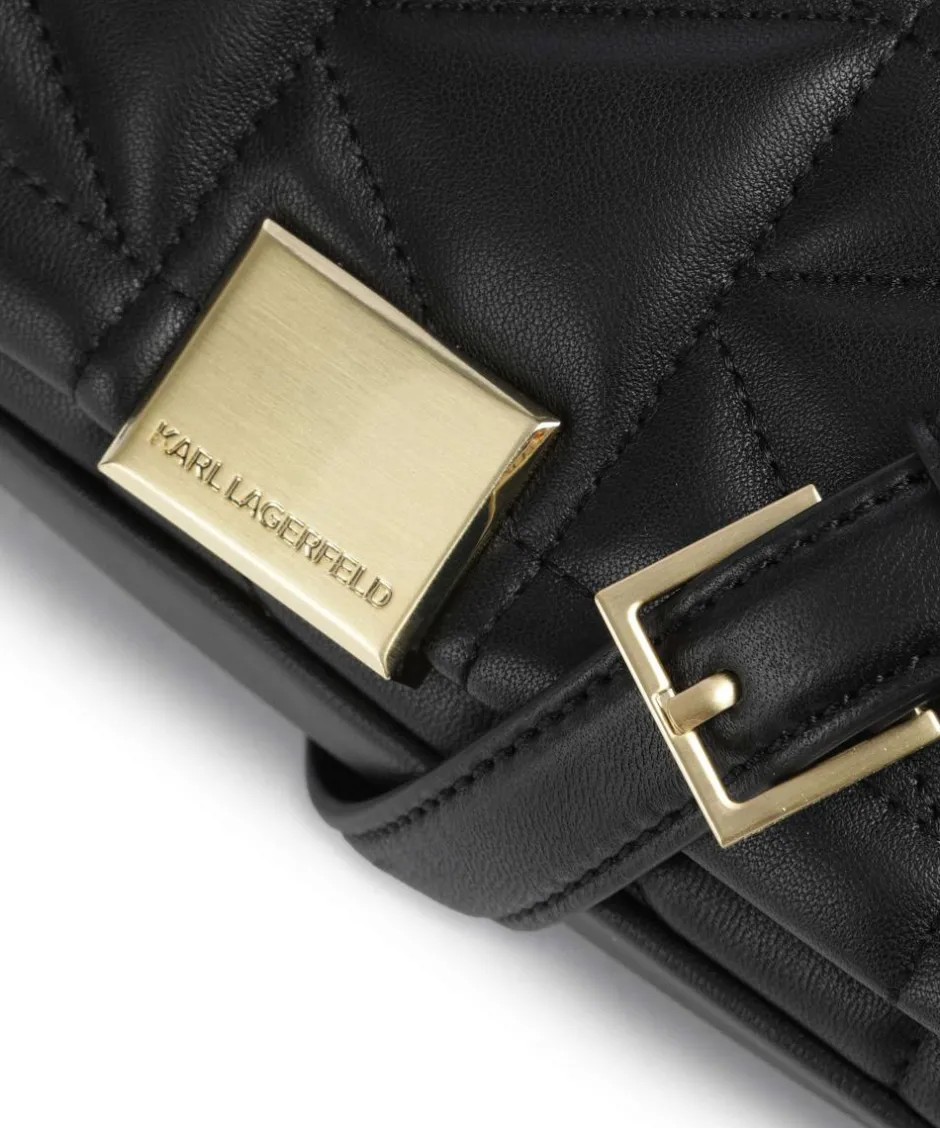 Karl Lagerfeld Clutch & Evening Bags|Shoulder Bags-K/Kuilt Medium Shoulder bag sheepskin leather