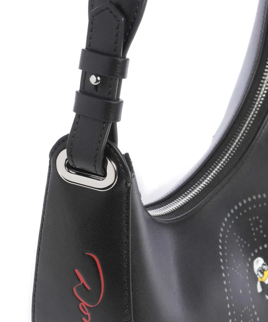 Karl Lagerfeld Shoulder Bags-KL x Disney Shoulder bag fine grain cow leather