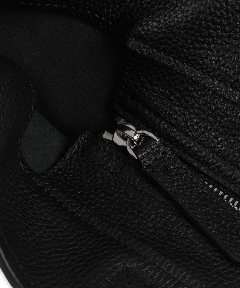 Karl Lagerfeld Tote Bags-K/March Medium Tote bag grained cow leather