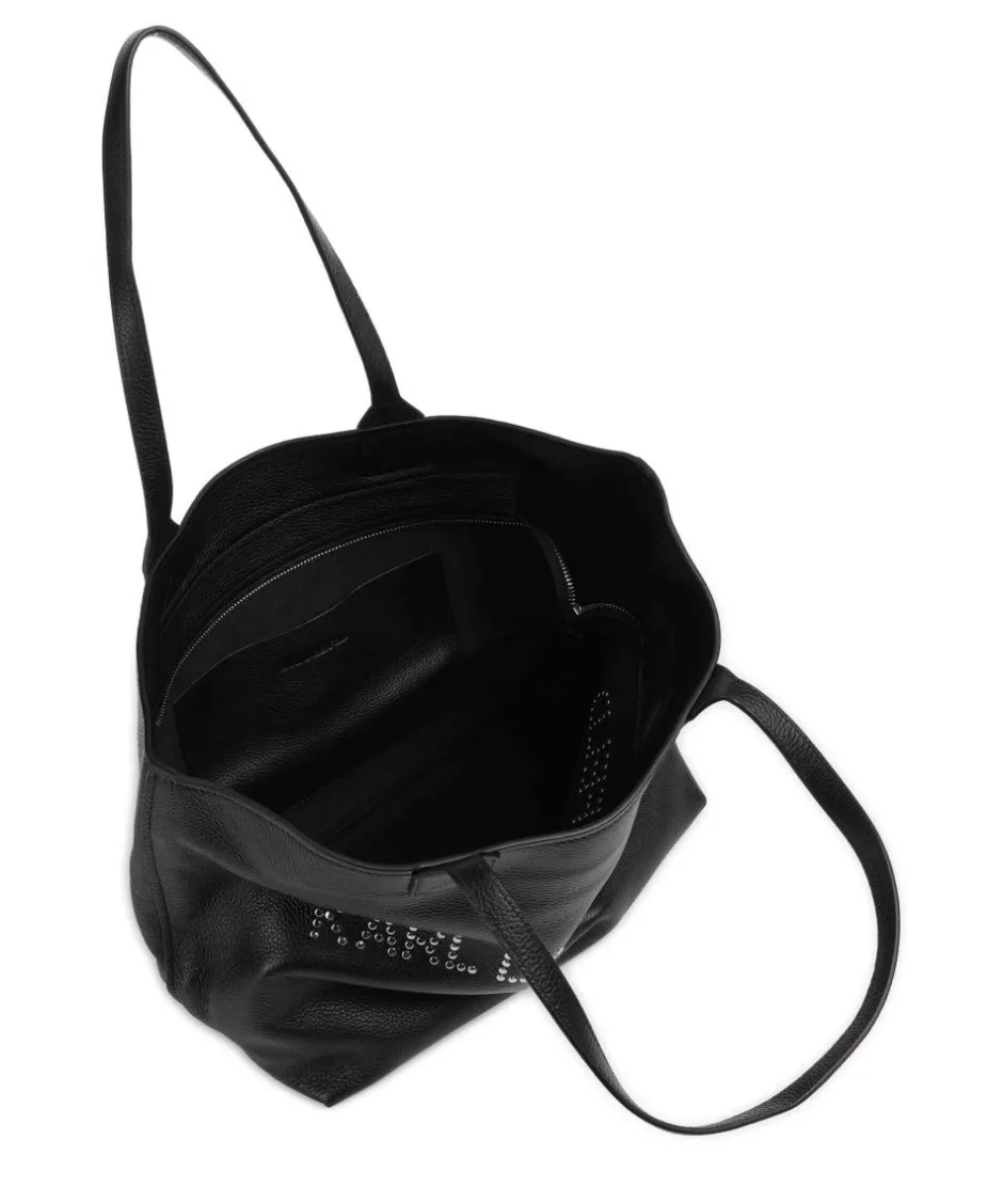 Karl Lagerfeld Tote Bags-K/March Medium Tote bag grained cow leather