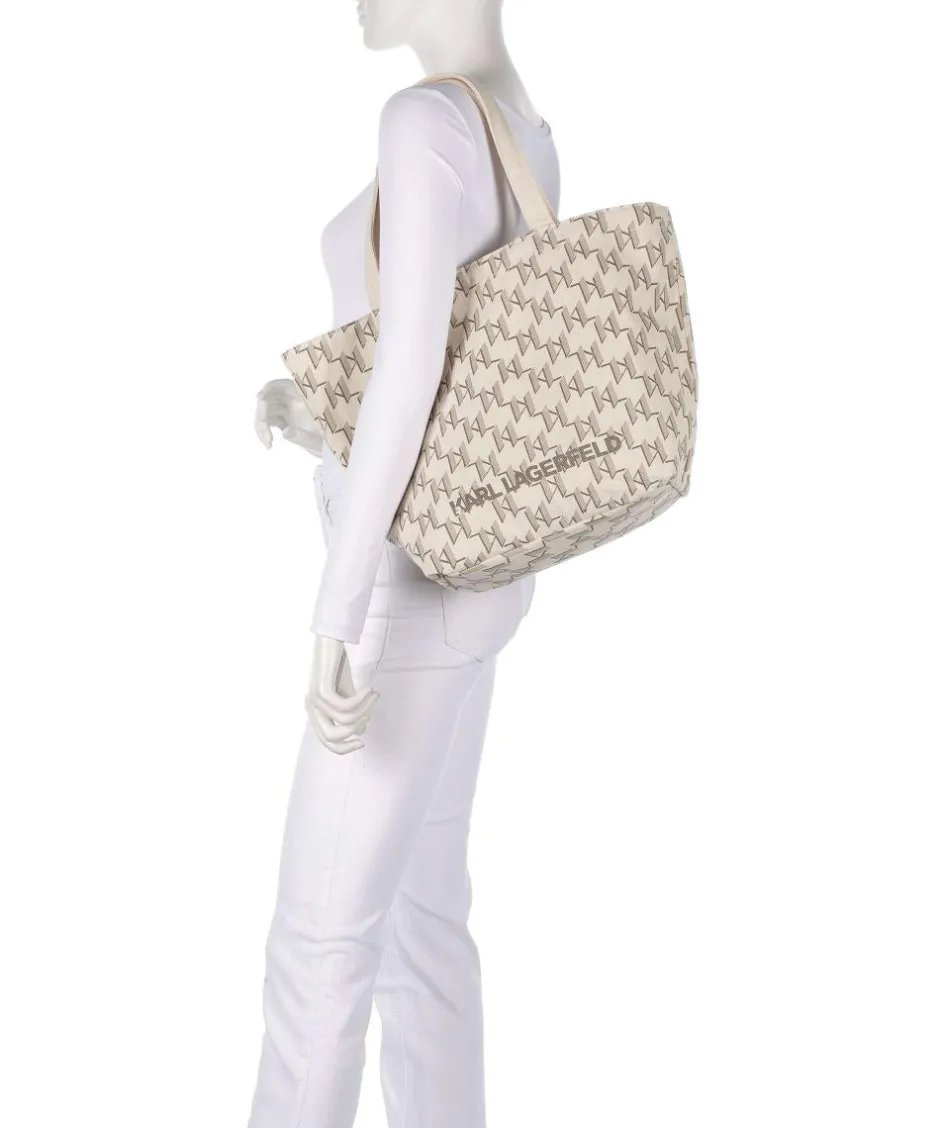 Karl Lagerfeld Tote Bags-K/Monogram Tote bag canvas