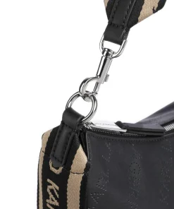 Karl Lagerfeld Shoulder Bags|Hobo Bags-K/Moon Medium Hobo bag recycled polyester, polyurethane