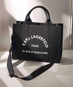 Karl Lagerfeld Tote Bags|Handbags-K/Rue St Guillaume Medium Handbag canvas