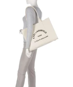 Karl Lagerfeld Tote Bags-K/Rue St Guillaume Tote bag canvas