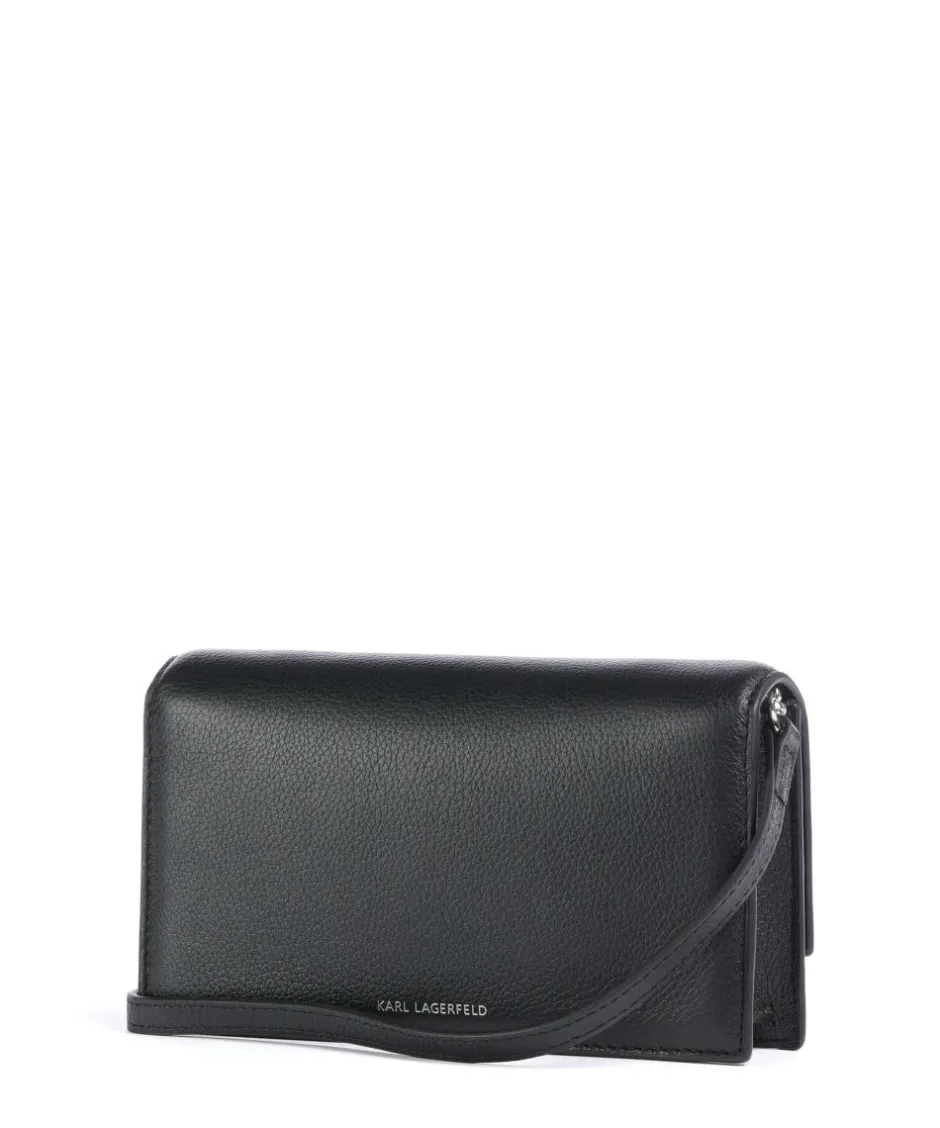 Karl Lagerfeld Wallets|Crossbody Bags-K/Seven Wallet grained cow leather