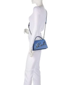 Karl Lagerfeld Crossbody Bags|Handbags-K/Signature 2.0 Handbag grained cow leather