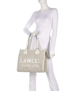 Lancel Tote Bags-L Tote bag canvas