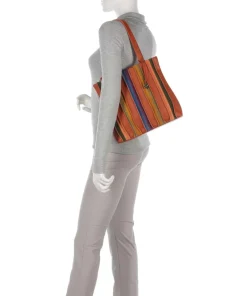 Mywalit Tote Bags-Laguna Tote bag nappa leather, velour leather
