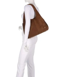 Coach Shoulder Bags|Hobo Bags-Lana Suede Hobo bag brushed leather