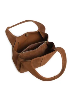Coach Shoulder Bags|Hobo Bags-Lana Suede Hobo bag brushed leather