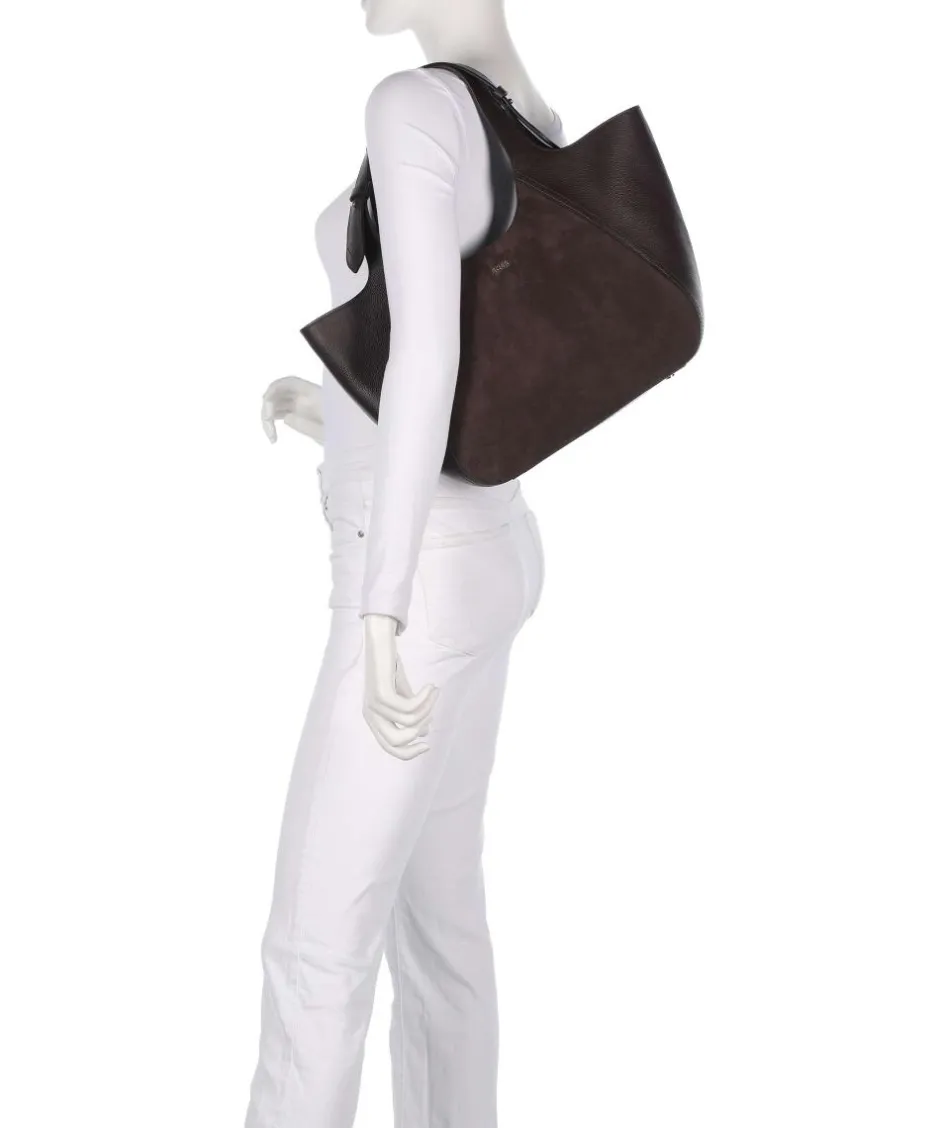 BOSS Tote Bags-Lenah Big Tote bag grained cow leather, brushed cow leather