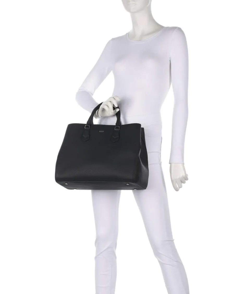 BOSS Business- & Laptop Bags|Handbags-Lenah Handbag 13″ grained cow leather