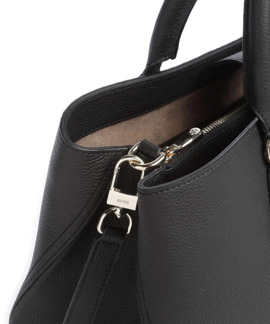 BOSS Business- & Laptop Bags|Handbags-Lenah Handbag 13″ grained cow leather