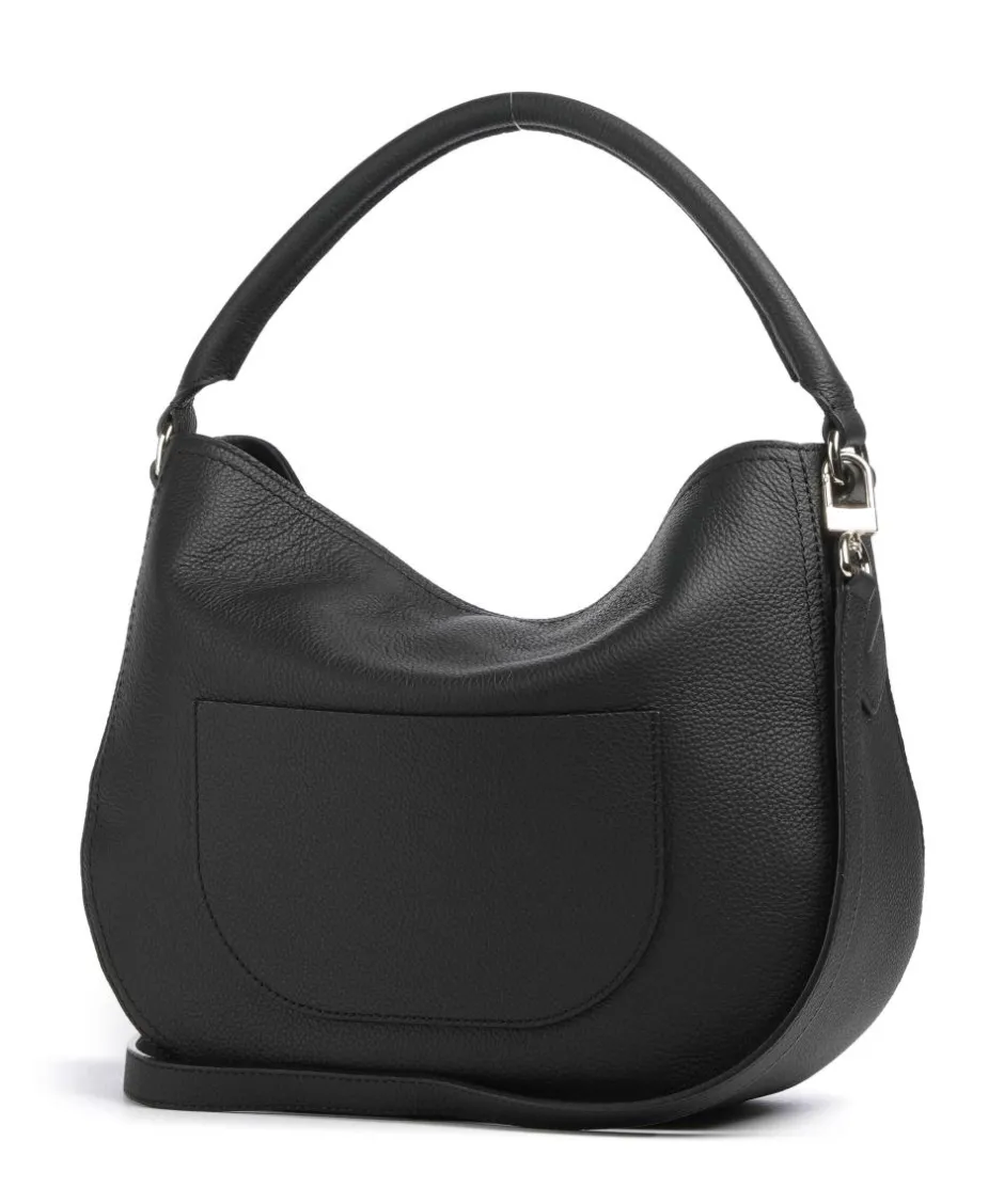 BOSS Shoulder Bags|Hobo Bags-Lenah Hobo bag grained cow leather