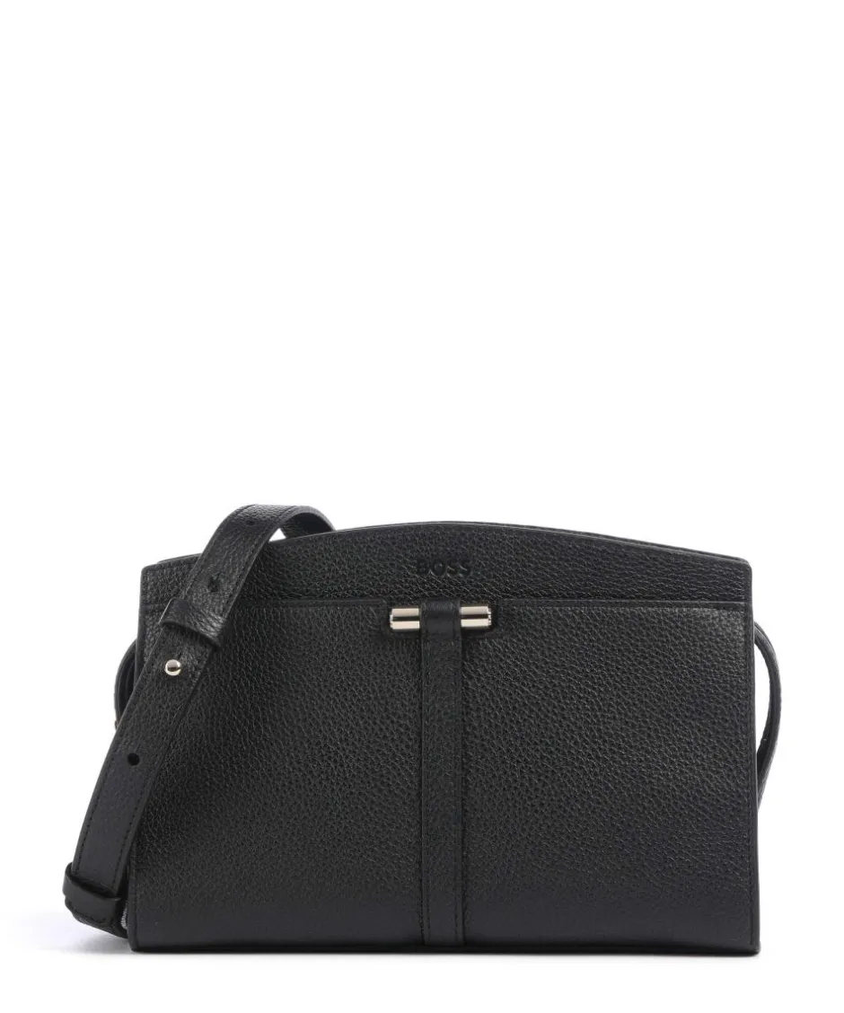 BOSS Crossbody Bags-Lidney Crossbody bag grained cow leather