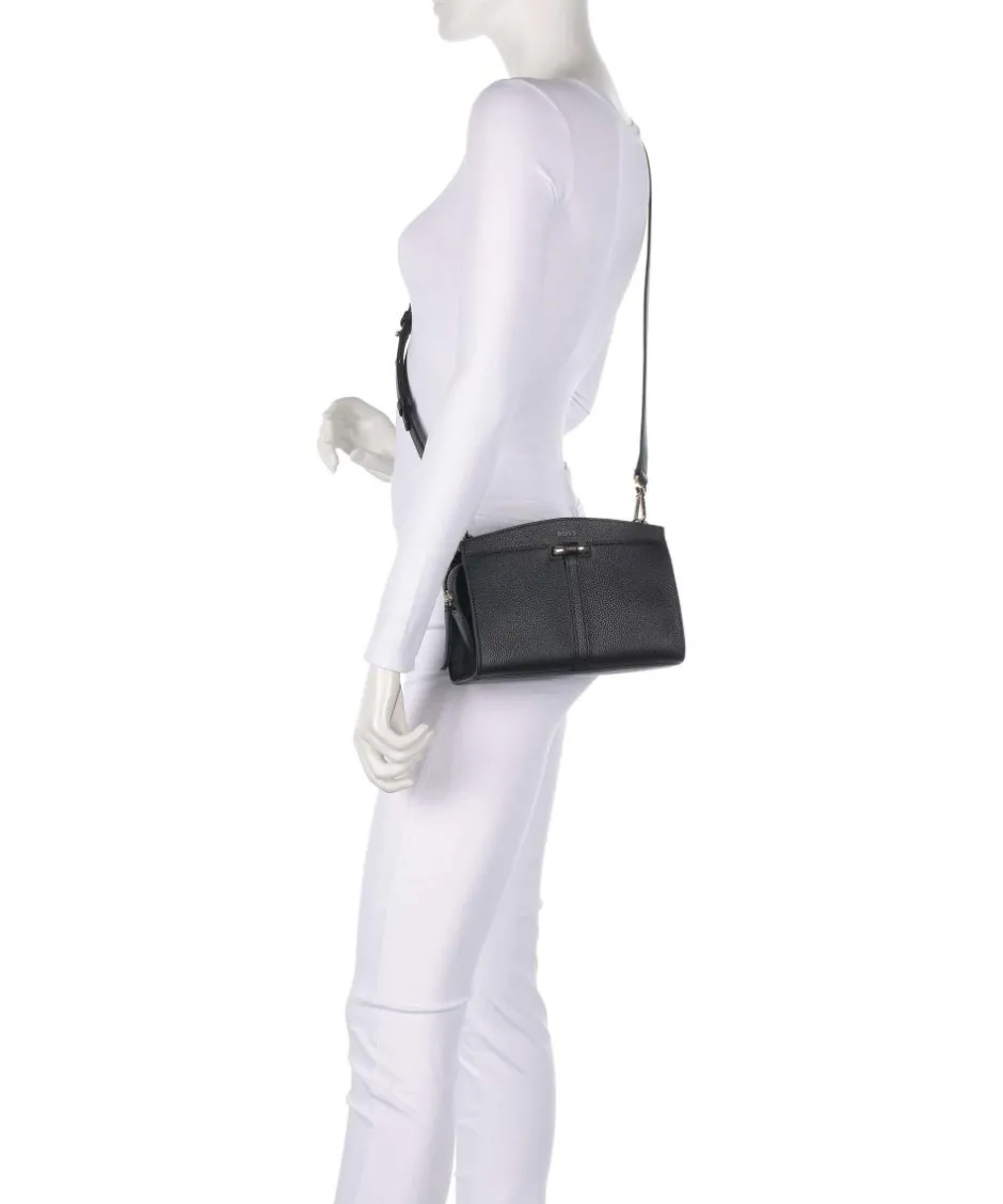 BOSS Crossbody Bags-Lidney Crossbody bag grained cow leather