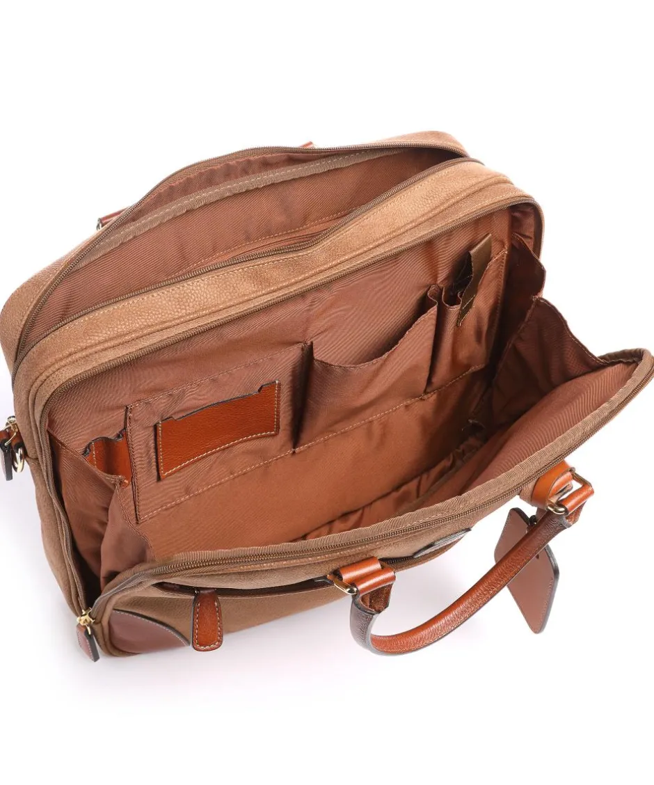Brics Business- & Laptop Bags-Life Briefcase 15″ fabric