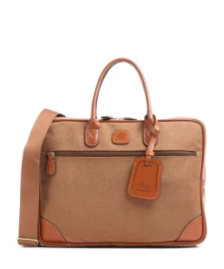 Brics Business- & Laptop Bags-Life Briefcase 10″ fabric