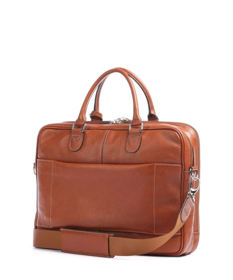 Brics Business- & Laptop Bags-Life Pelle Briefcase 15″ leather